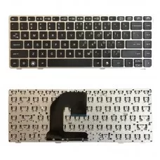 美版键盘带银色边框适用于 HP EliteBook 8470B 8470P 8470 8460 8460p 8460w ProBook 6460 6460b 6470